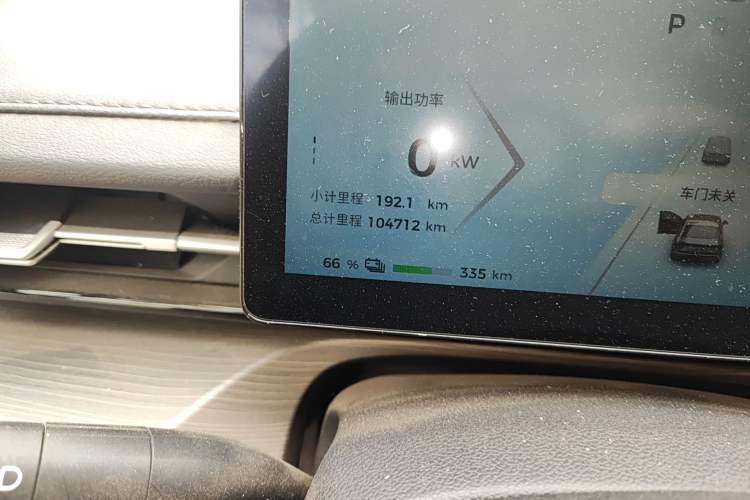 Used Wuling Xingguang 2024 Co-Creation Edition 510 Advanced Model Odometer Close Up