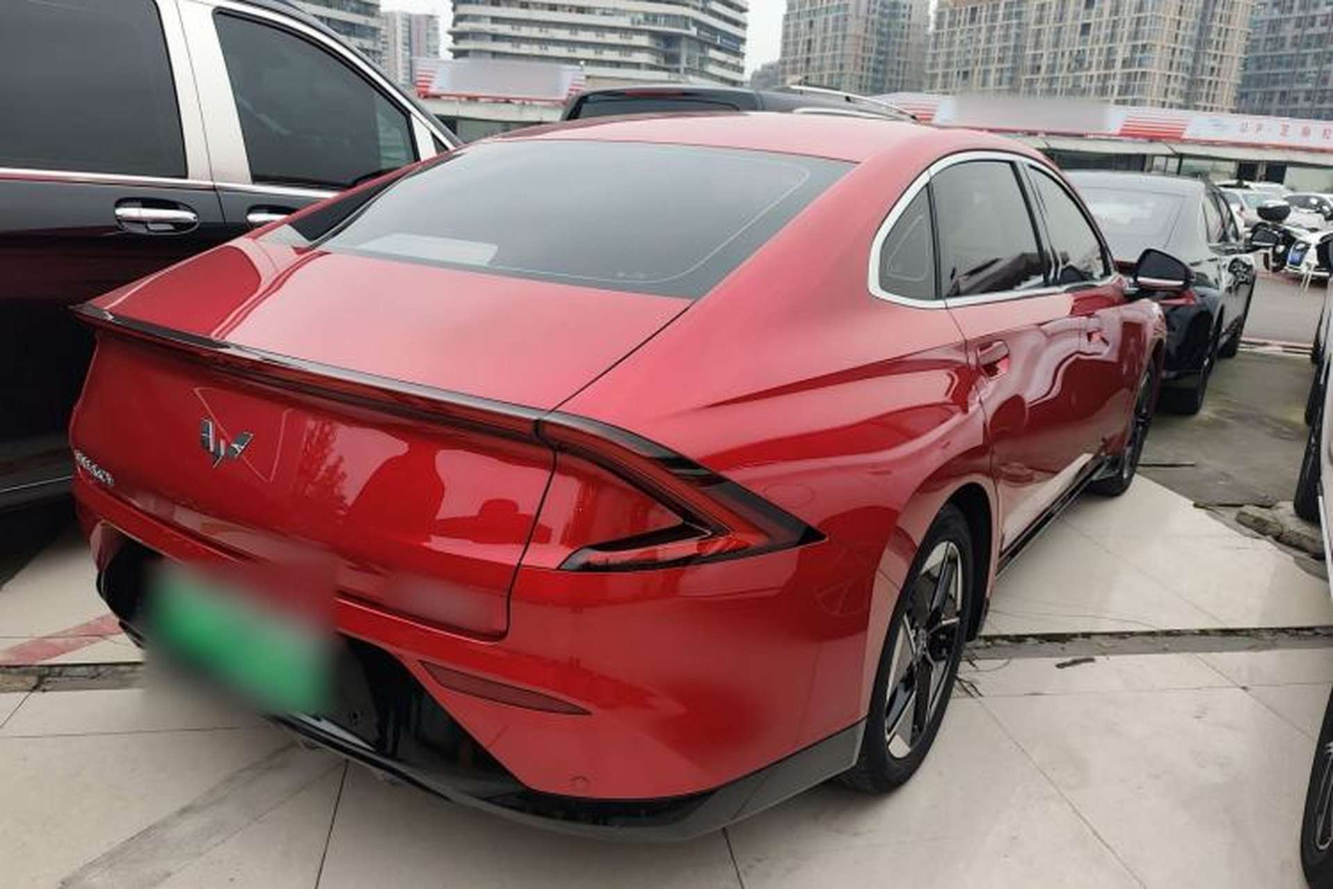 Used Wuling Xingguang 2024 Co-Creation Edition 510 Advanced Model Rear Right 45 Deg