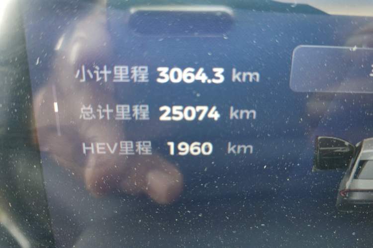 Used Wuling Xingguang 2024 Co-creation Edition 150 Standard Model Odometer Close Up