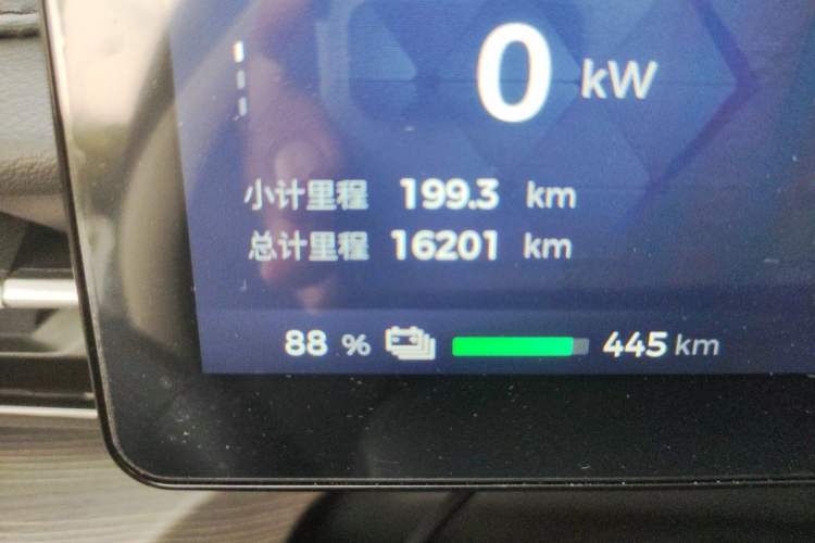 Used Wuling Xingguang 2024 Co-Creation Edition 510 Advanced Model Odometer Close Up
