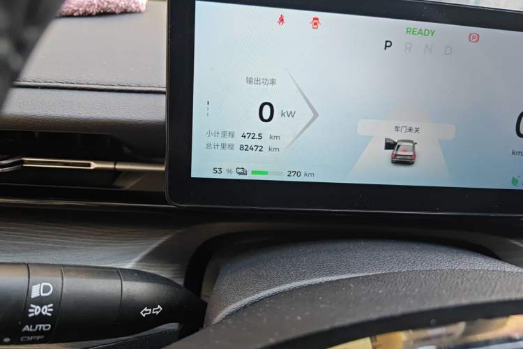 Used Wuling Xingguang 2024 Co-Creation Edition 510 Advanced Model Odometer Close Up