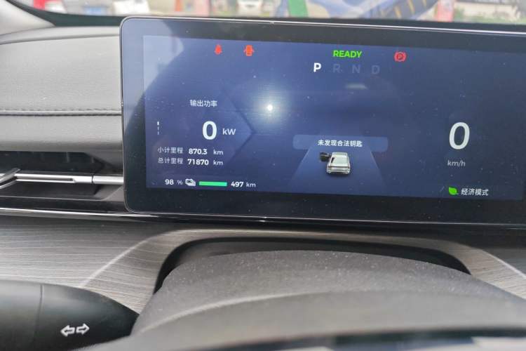 Used Wuling Xingguang 2024 Co-Creation Edition 510 Advanced Model Odometer Close Up