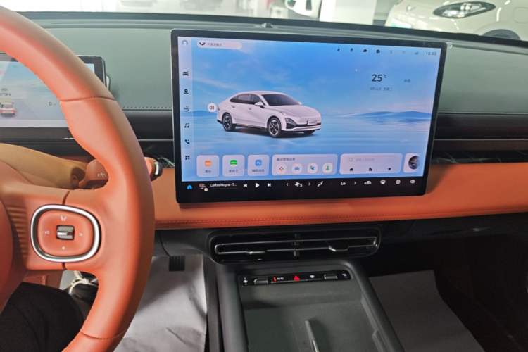 Used Wuling Xingguang 2025 610 km Smart Flagship Version Audio And AC Panel