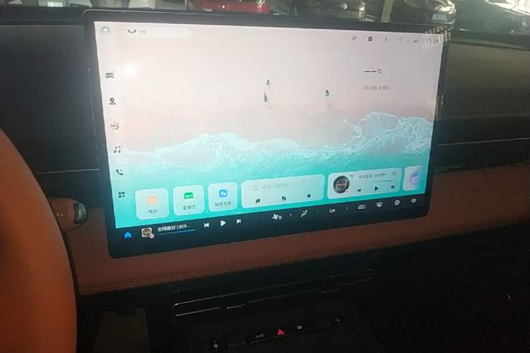 Used Wuling Xingguang 2025 610 km Smart Flagship Version Audio And AC Panel