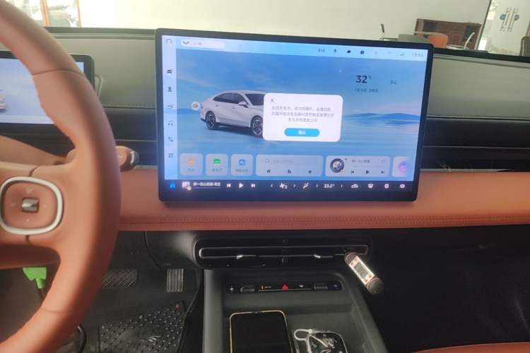 Used Wuling Xingguang 2025 610 km Smart Flagship Version Audio And AC Panel