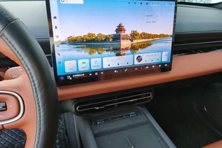 Used Wuling Xingguang 2025 610 km Smart Flagship Version Audio And AC Panel