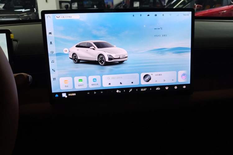 Used Wuling Xingguang 2025 610 km Smart Flagship Version Audio And AC Panel