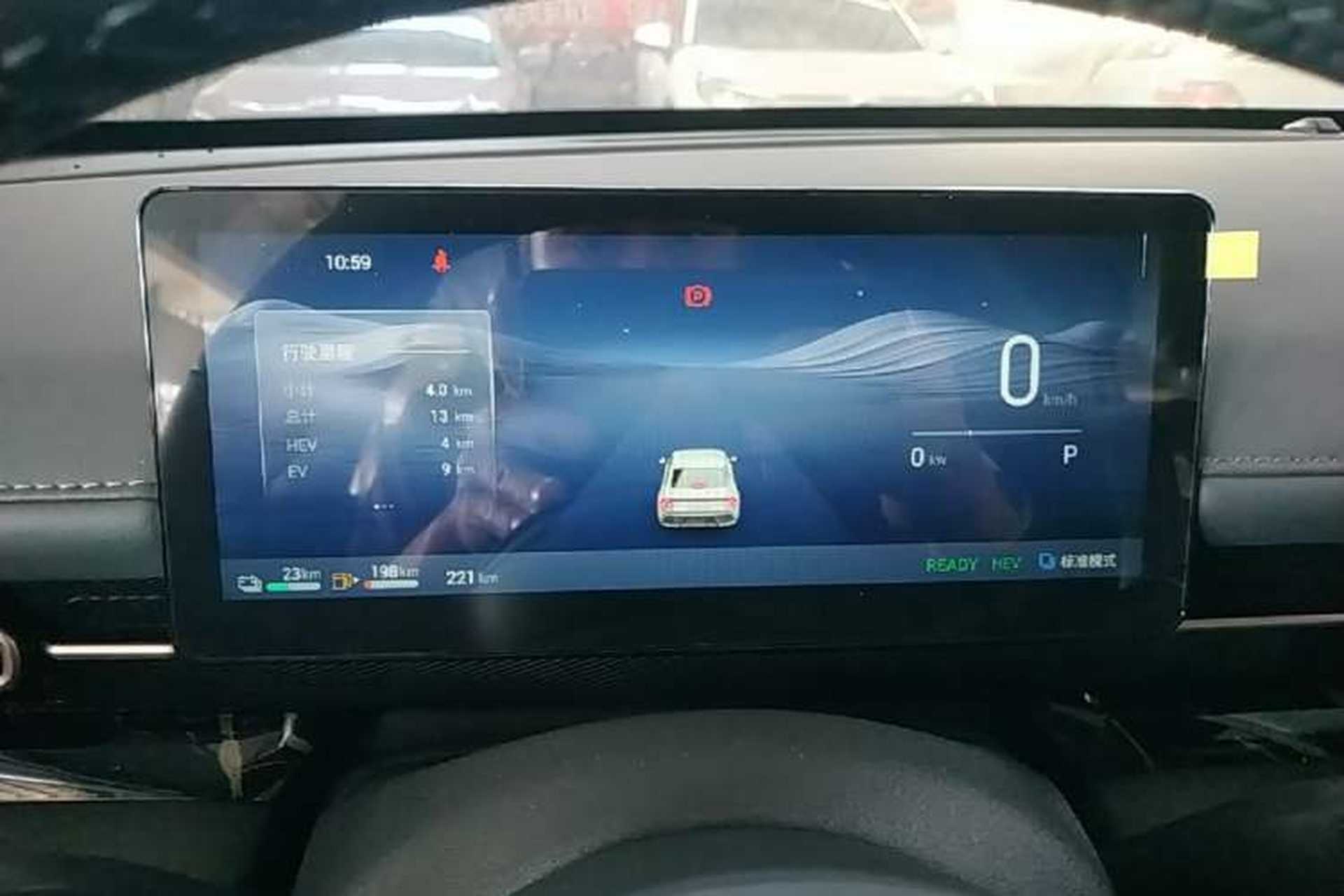 Used Wuling Xingguang 2025 70km Smart Standard Version Instrument Cluster