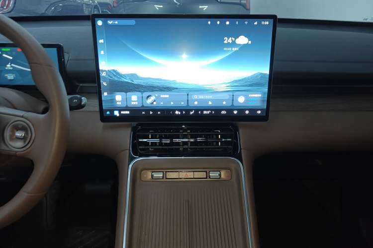 Used Wuling Xingguang S 2024 510km Flagship Edition Audio And AC Panel
