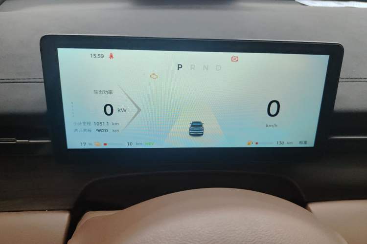 Used Wuling Xingguang S 2024 130km Flagship Version Odometer Close Up