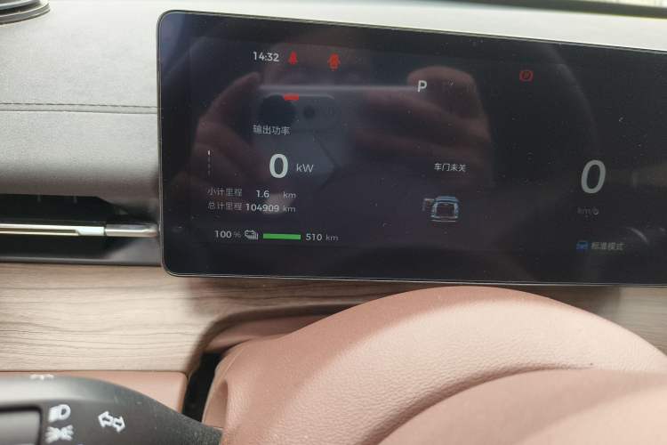Used Wuling Xingguang S 2024 510km Flagship Edition Odometer Close Up