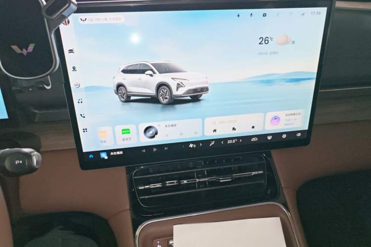 Used Wuling Xingguang S 2024 510 km Flagship Version Audio And AC Panel