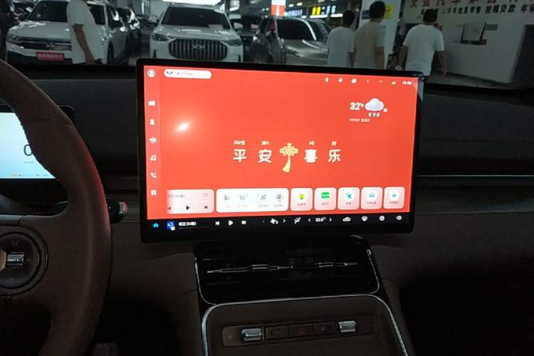 Used Wuling Xingguang S 2024 130 km Flagship Version Audio And AC Panel