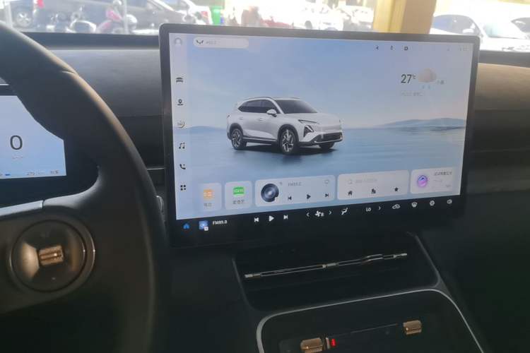 Used Wuling Xingguang S 2024 130km Flagship Version Audio And AC Panel