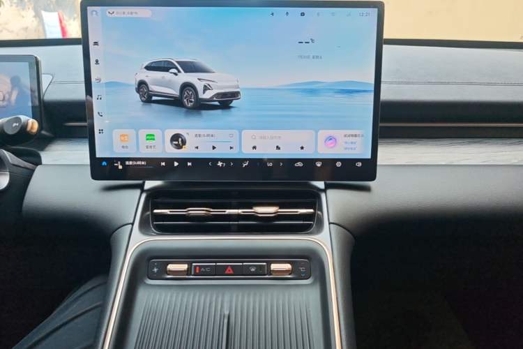 Used Wuling Xingguang S 2024 130 km Flagship Version Audio And AC Panel