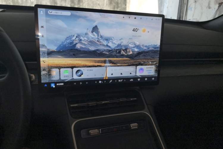 Used Wuling Xingguang S 2024 130km Flagship Version Audio And AC Panel