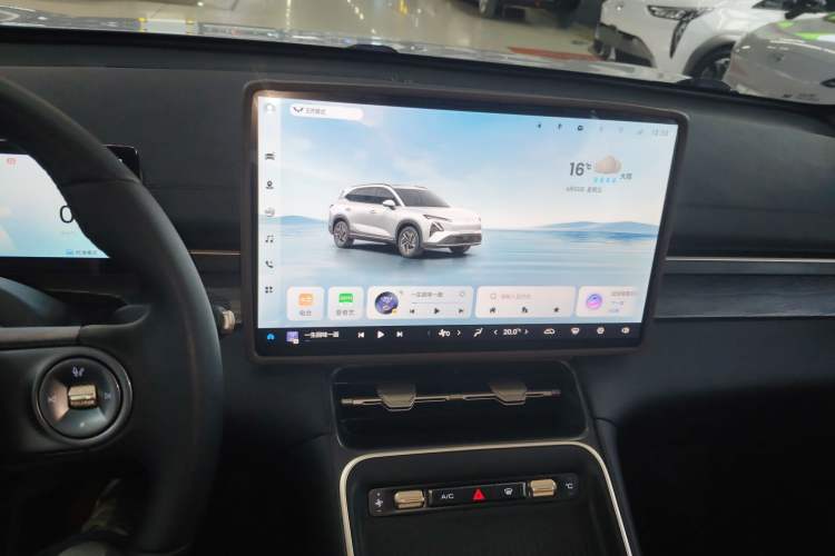 Used Wuling Xingguang S 2024 510km Flagship Edition Audio And AC Panel