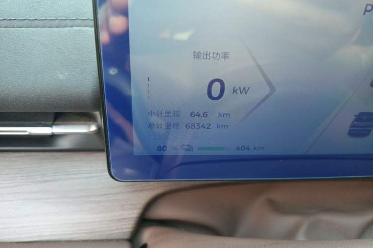 Used Wuling Xingguang S 2024 510 km Flagship Version Odometer Close Up