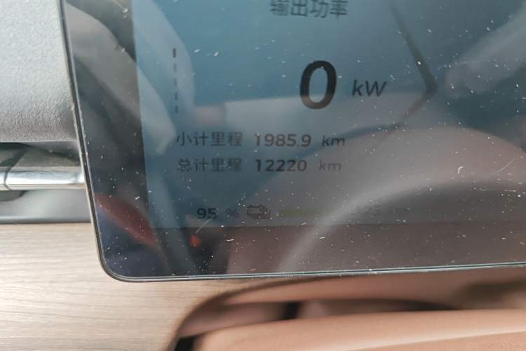 Used Wuling Xingguang S 2024 130km Flagship Version Odometer Close Up