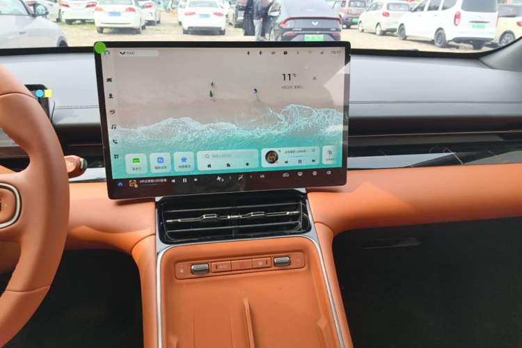 Used Wuling Xingguang S 2025 Model, 130km Flagship Edition Audio And AC Panel