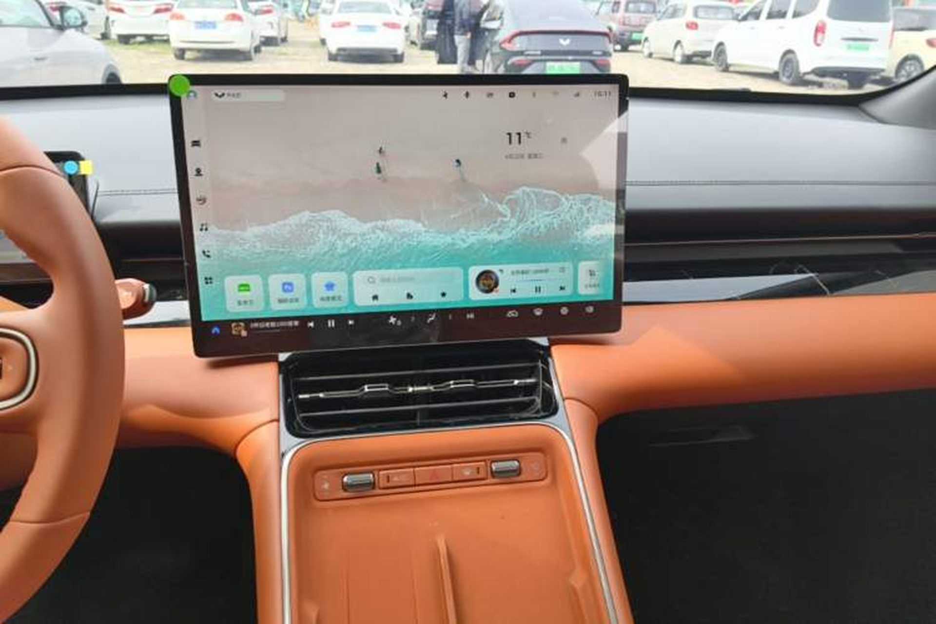 Used Wuling Xingguang S 2025 Model, 130km Flagship Edition Audio And AC Panel