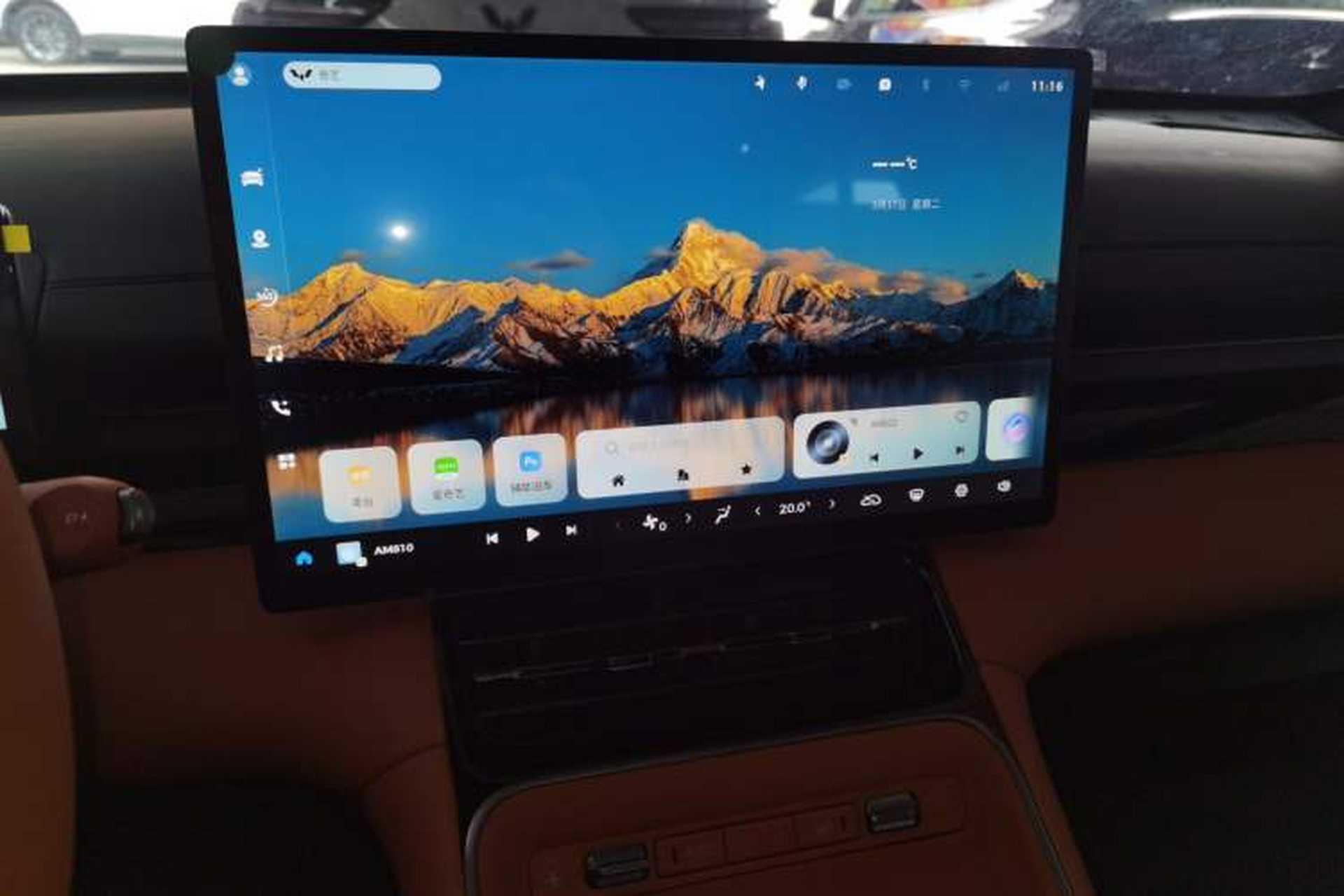 Used Wuling Xingguang S 2025 Model, 130km Flagship Edition Audio And AC Panel