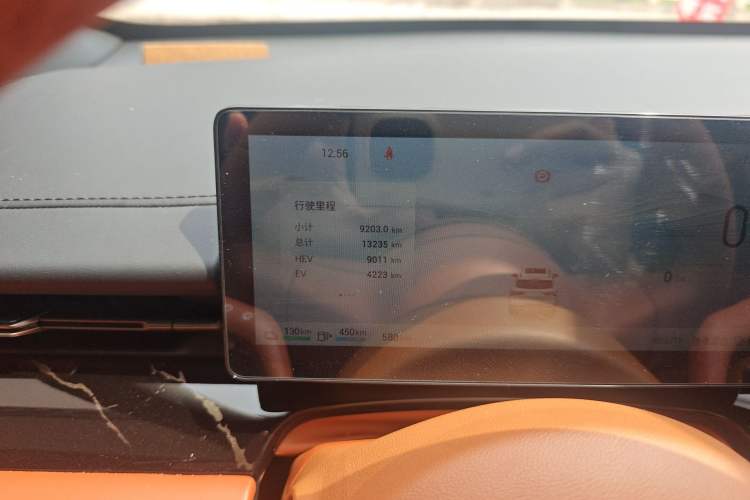 Used Wuling Xingguang S 2025 Model, 130km Flagship Edition Odometer Close Up