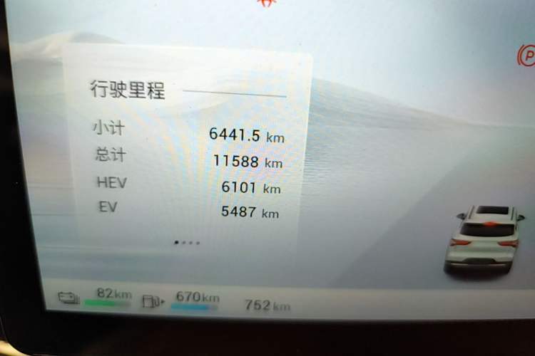 Used Wuling Xingguang S 2025 Model, 130km Flagship Edition Odometer Close Up