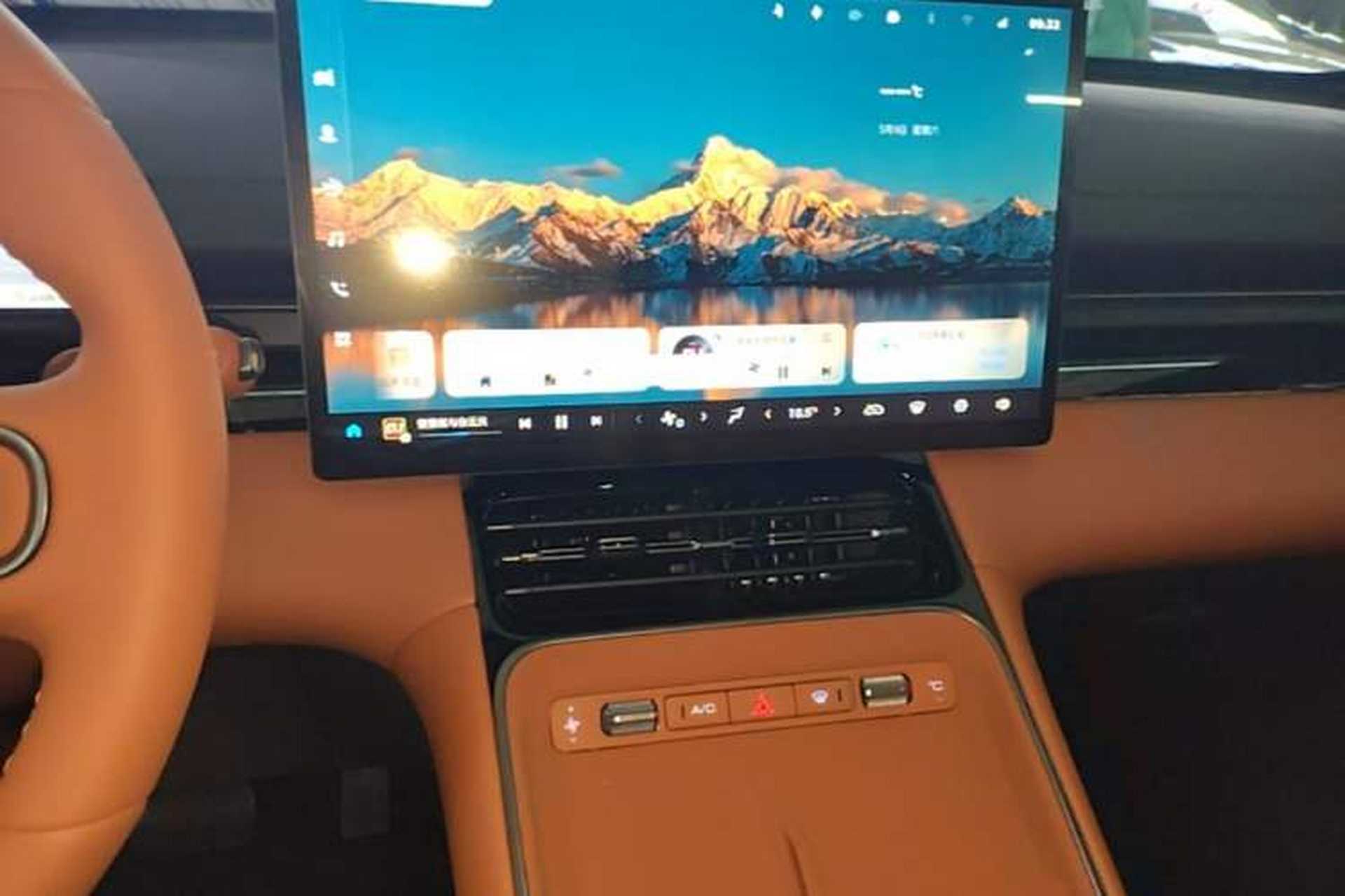 Used Wuling Xingguang S 2025 Model 510 km Flagship Version Audio And AC Panel
