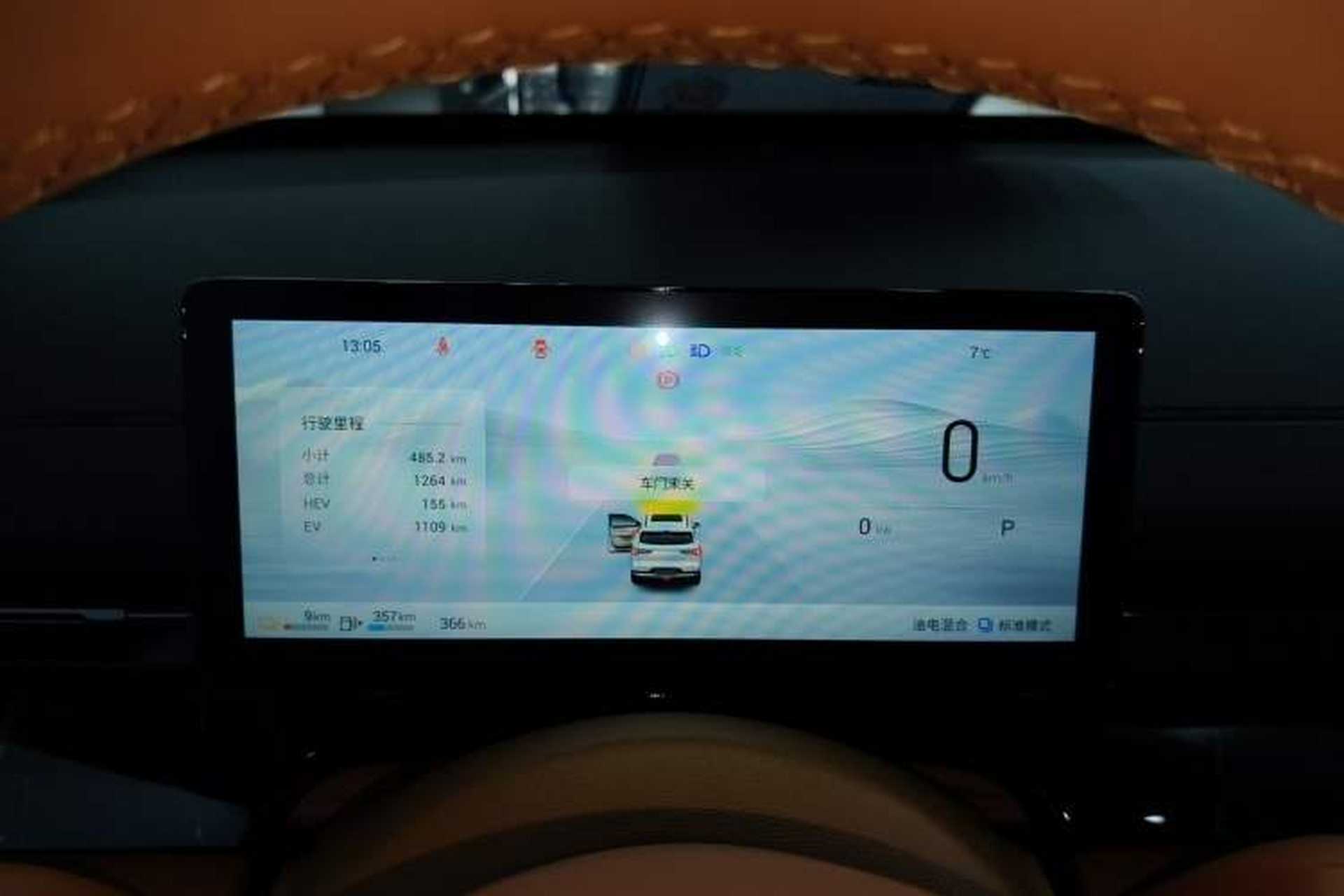 Used Wuling Xingguang S 2025 Model, 130km High-Power Flagship Edition Instrument Cluster