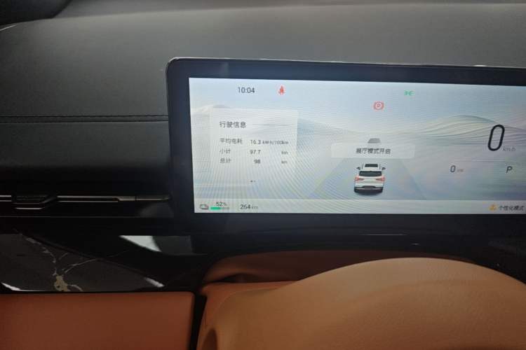 Used Wuling Xingguang S 2025 Model 510 km Flagship Version Odometer Close Up