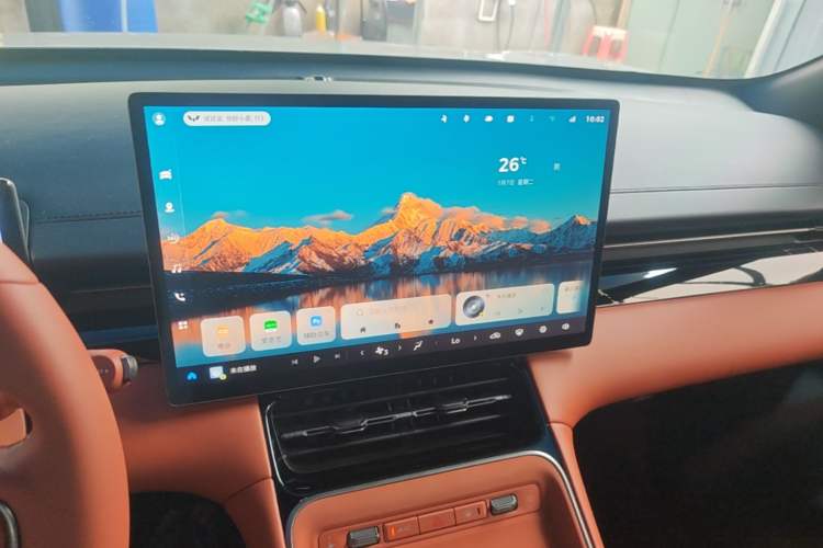 Used Wuling Xingguang S 2025 Model 510 km Flagship Version Audio And AC Panel