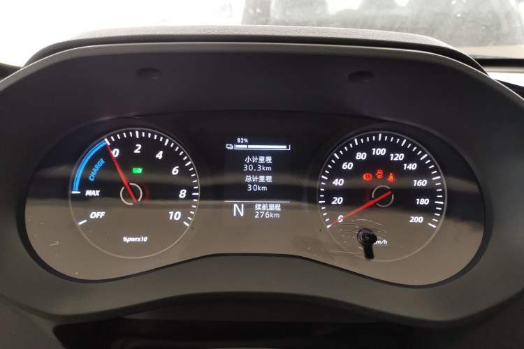 Used Wuling Yangguang 2024 300KM Comfort Version Passenger Van 75kW Instrument Cluster