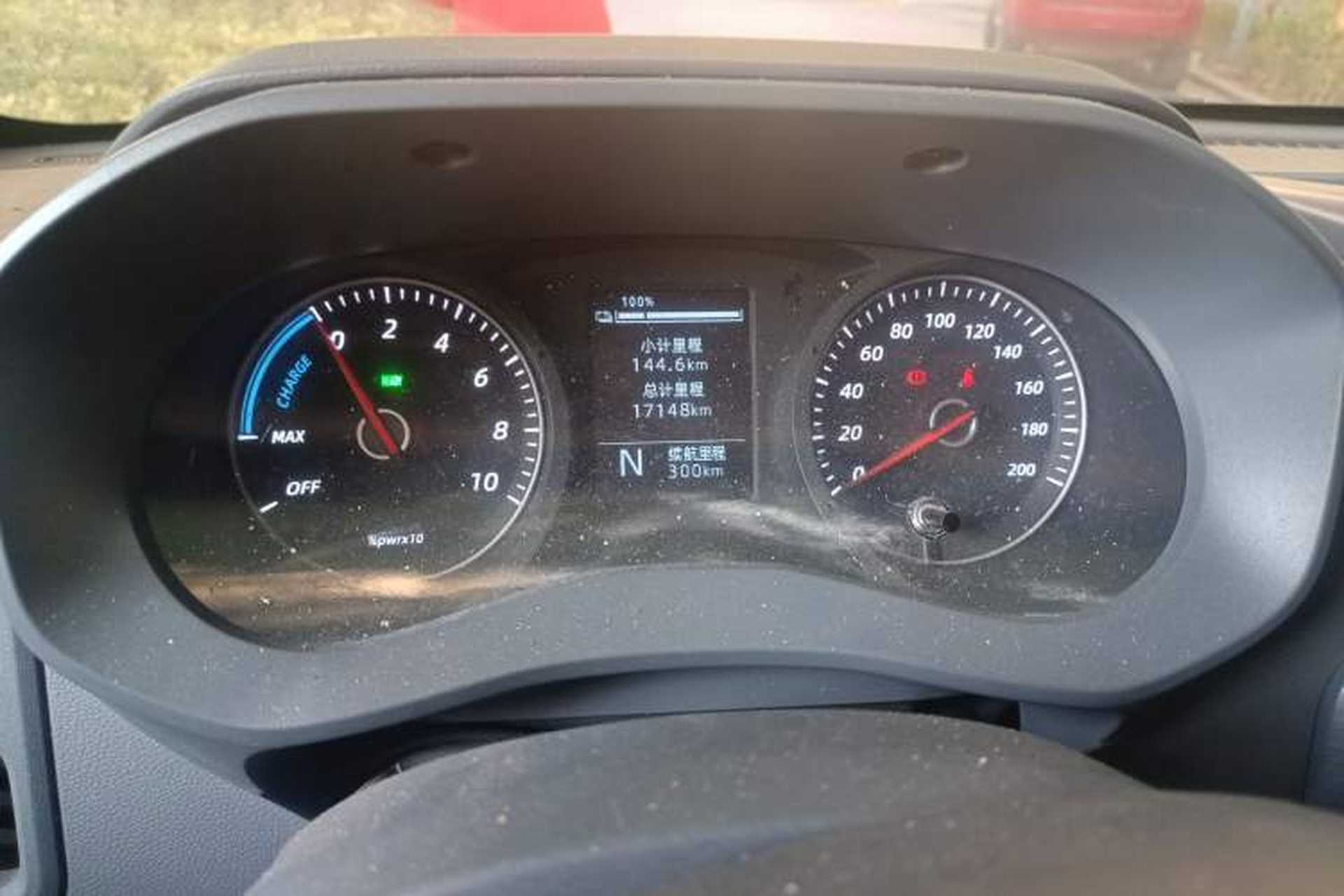 Used Wuling Yangguang 2024 300KM Comfort Version Passenger Van 75kW Instrument Cluster