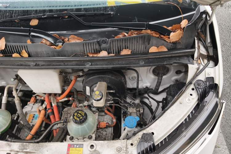 Used Wuling Yangguang 2024 300km Range Practical Window-Sealed Version 60kW Engine Bay Left