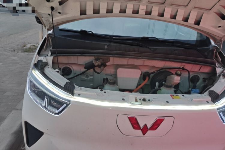 Used Wuling Yangguang 2024 300KM Comfort Version Passenger Van 75kW Engine Bay Right