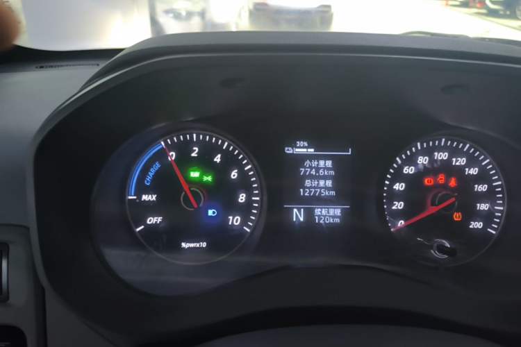 Used Wuling Yangguang 2025 Model 400km Bus Edition—Comfort Edition Instrument Cluster