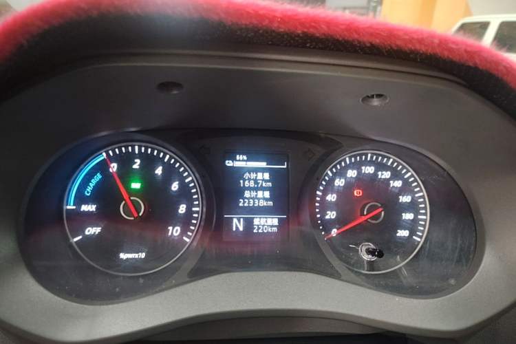 Used Wuling Yangguang 2025 Model 400km Bus Edition—Comfort Edition Instrument Cluster