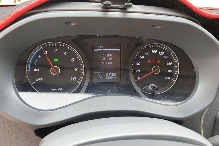 Used Wuling Yangguang 2025 Model 400km Bus Edition—Comfort Edition Instrument Cluster