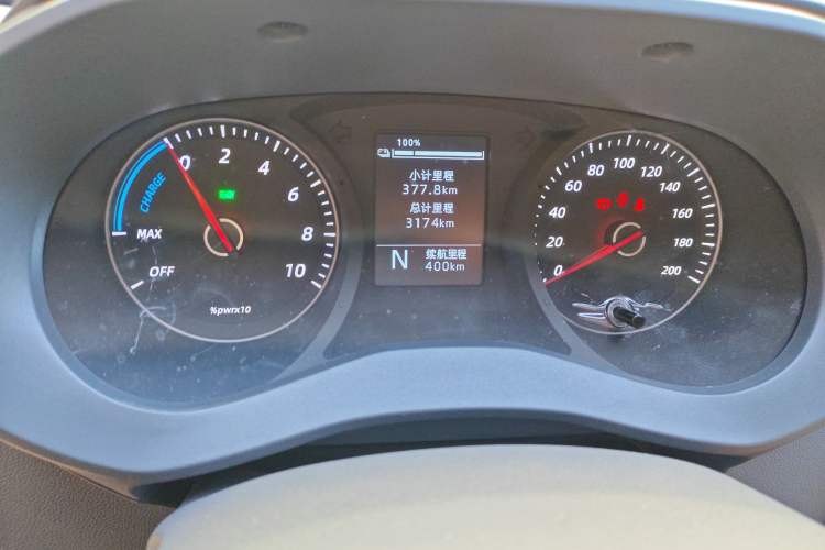 Used Wuling Yangguang 2025 Model 400km Bus Edition—Comfort Edition Instrument Cluster
