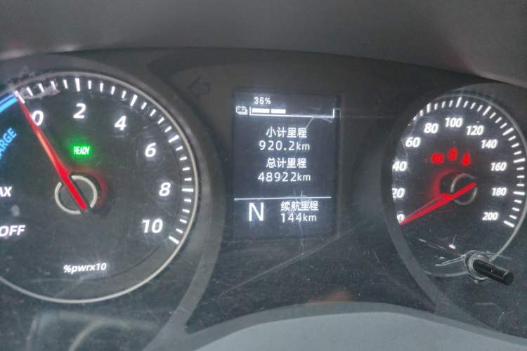 Used Wuling Yangguang 2025 Model 400km Bus Edition—Comfort Edition Odometer Close Up