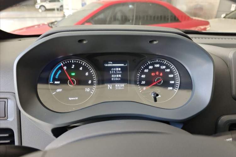 Used Wuling Yangguang 2025 Model 400km Bus Edition—Comfort Edition Odometer Close Up