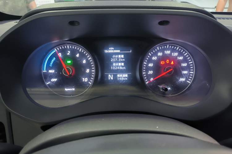 Used Wuling Yangguang 2026 Model, 330km Bus Comfort Edition Instrument Cluster