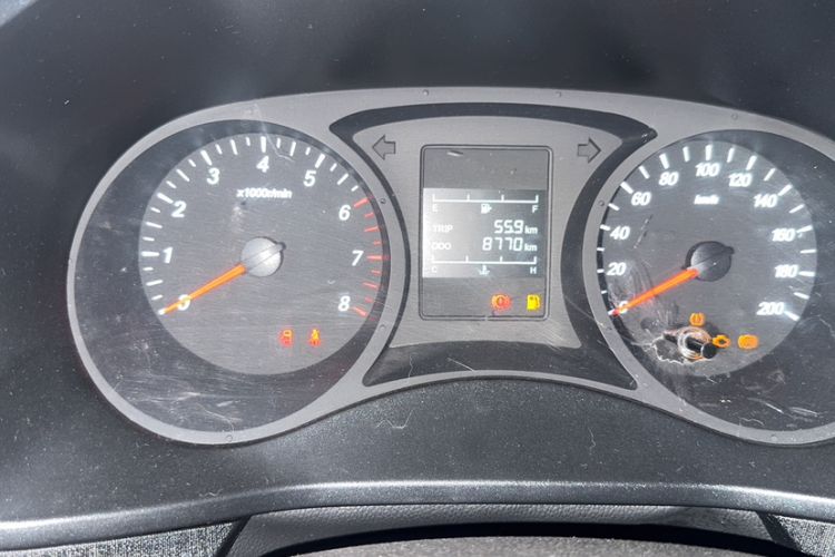 Used Wuling Zhengcheng 2022 2.0L Manual Entrepreneurial Version Odometer Close Up
