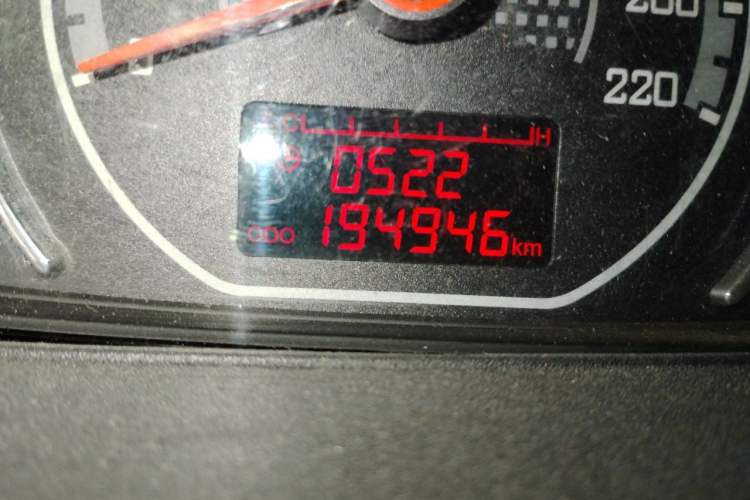 Used Wuling Zhengcheng 2015 1.5L Comfort L3C Odometer Close Up