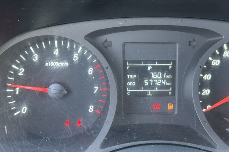 Used Wuling Zhengcheng 2022 2.0L Manual Entrepreneurial Version Odometer Close Up