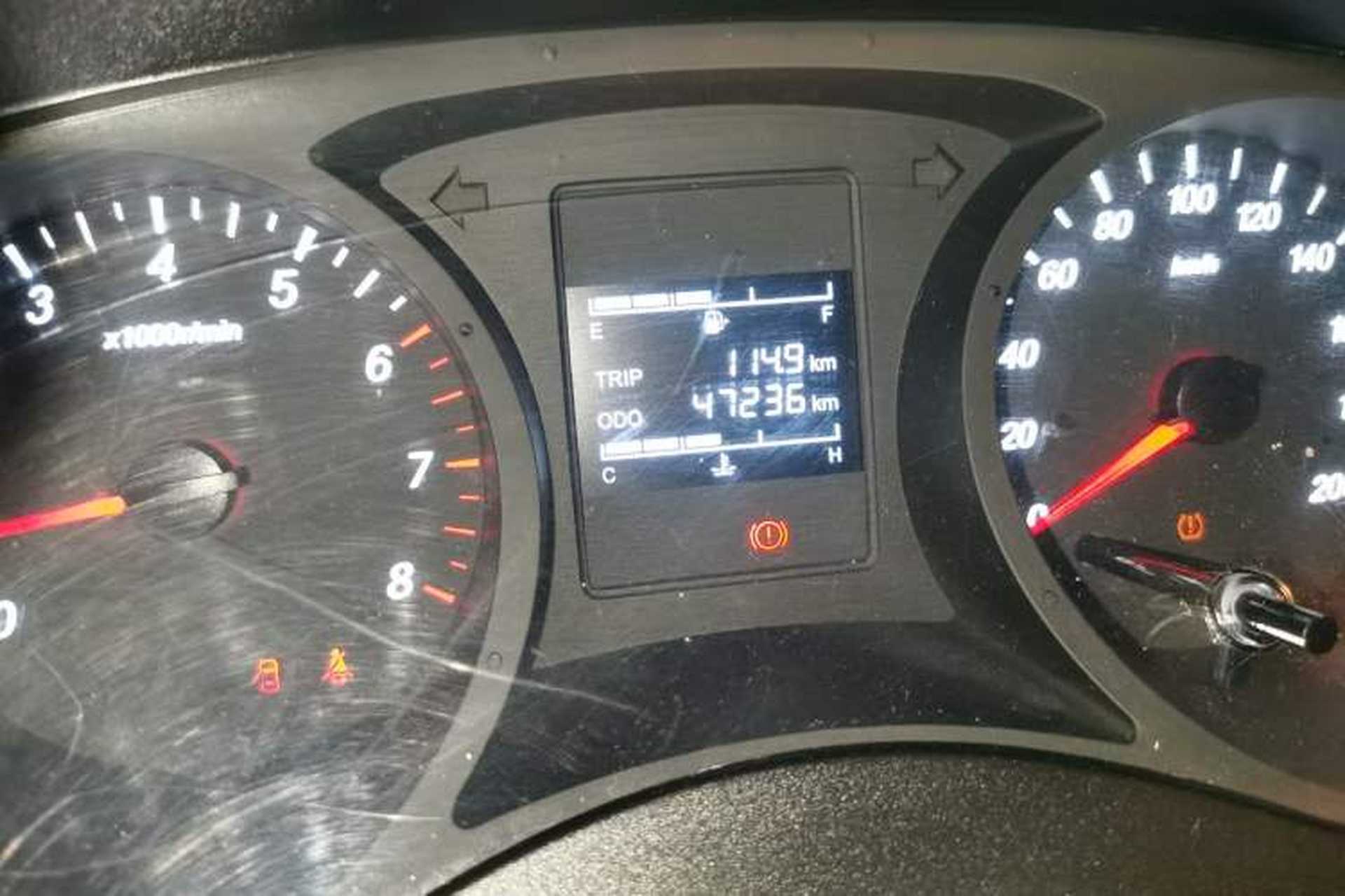Used Wuling Zhengcheng 2022 2.0L Manual Entrepreneurial Version Odometer Close Up