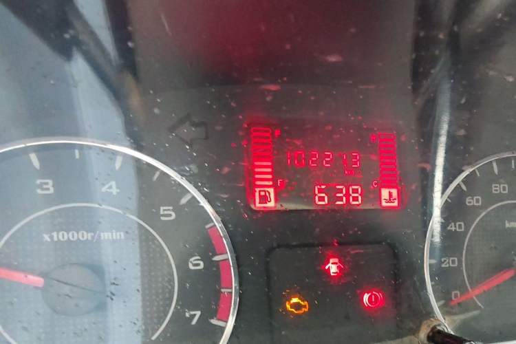 Used Wuling Zhengtu 2021 1.5L Adventure LAR Odometer Close Up