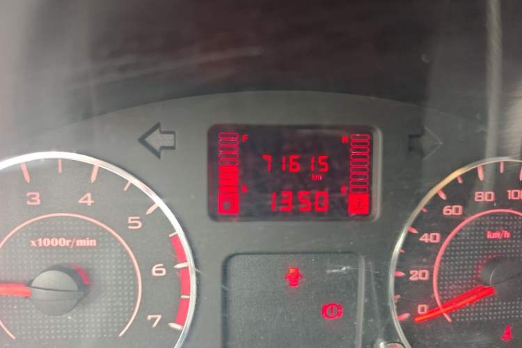 Used Wuling Zhengtu 2021 1.5L Adventure LAR Odometer Close Up