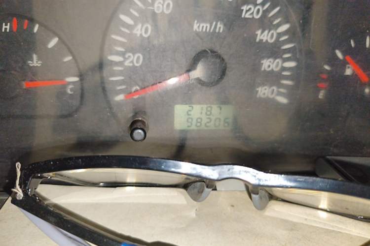 Used Wuling Zhiguang  Odometer Close Up